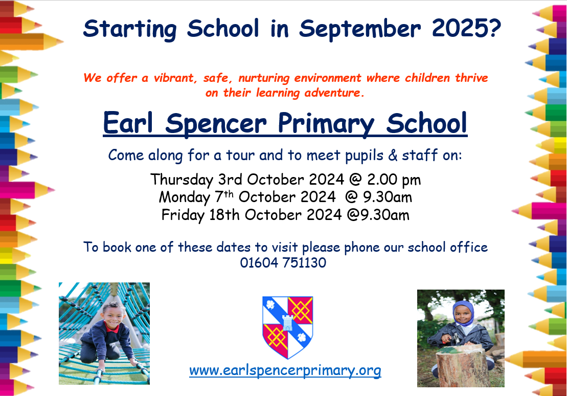 Earl Spencer Primary School - Prospective parents tour for children ...