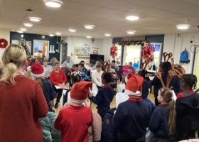 Singing at the Gladstone image